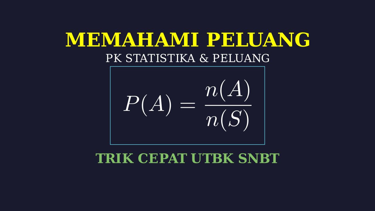 Memahami Peluang