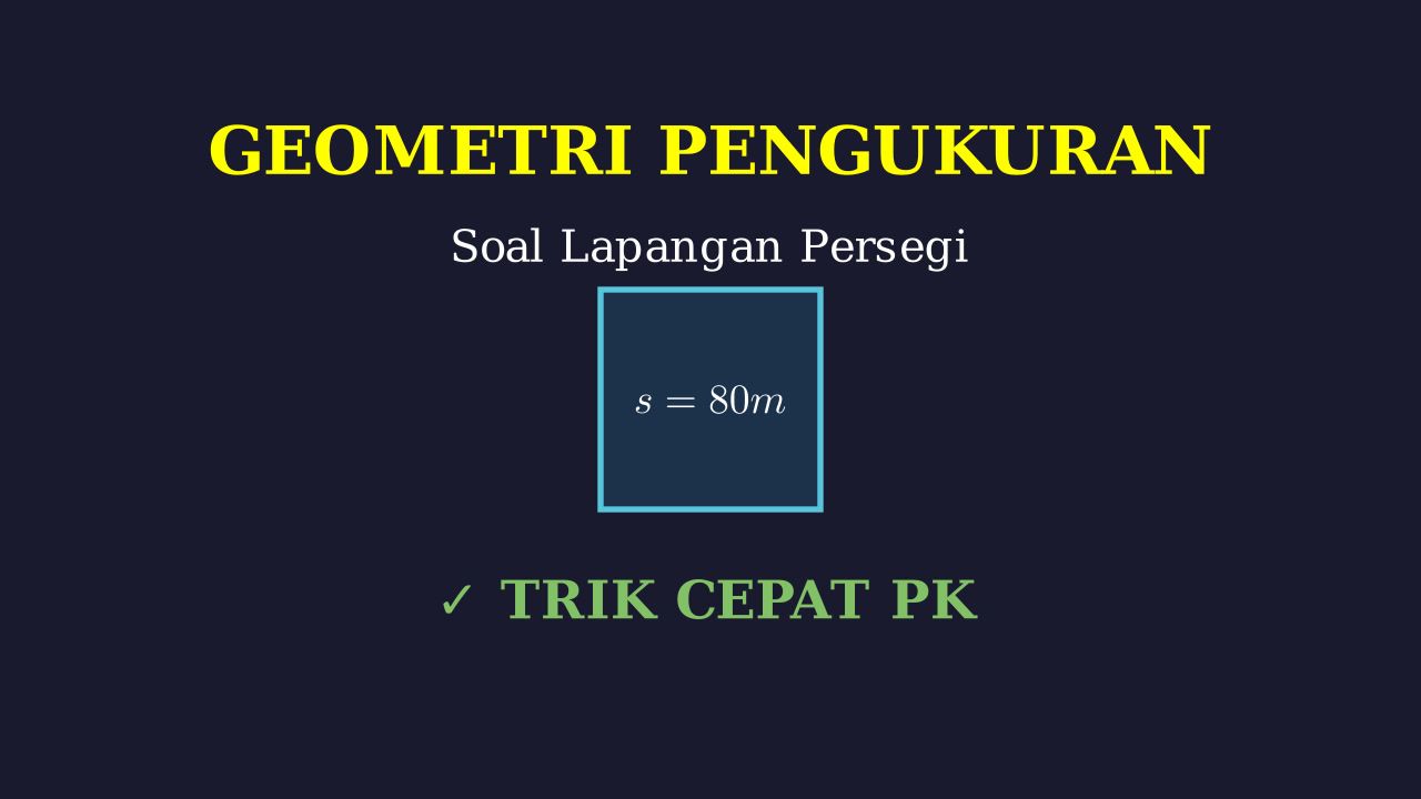 Soal Cerita: Menghitung Pohon di Lapangan