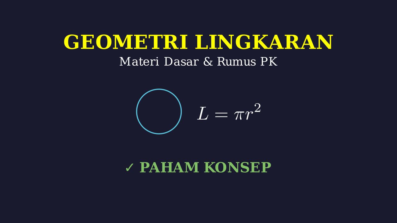 Dasar Geometri Lingkaran