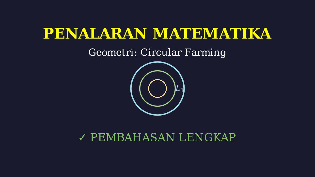 Circular Farming: Geometri Lingkaran
