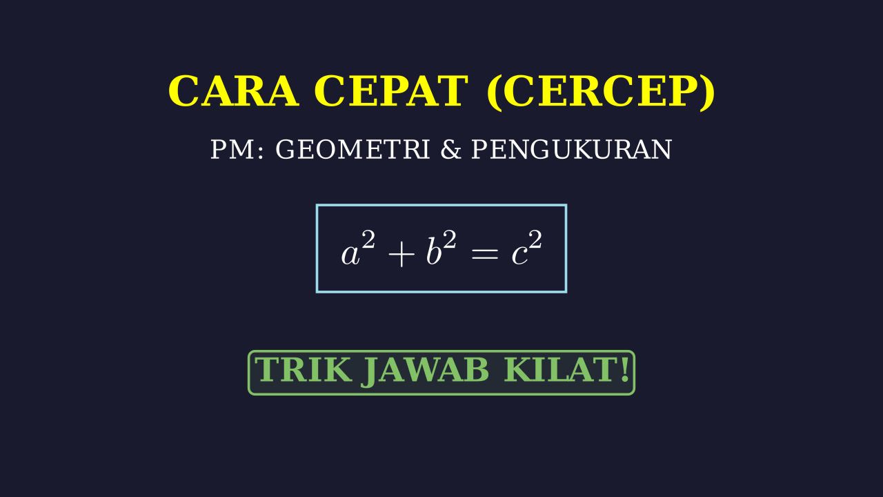 Metode Cercep: Solusi Cepat Selesaikan Soal