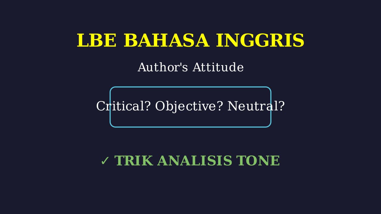 Analyzing Author's Attitude