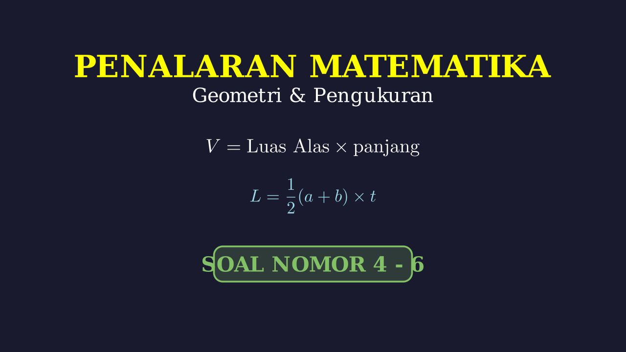 Menghitung Dimensi Kolam Ikan