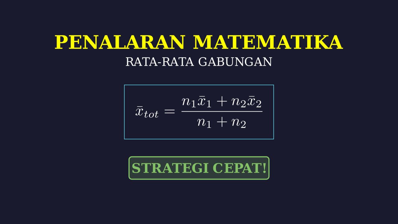 Rata-rata Gabungan: Seleksi Olimpiade