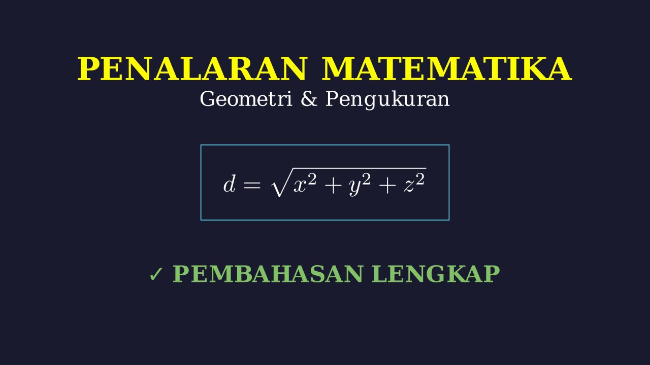 Dimensi Tiga: Jarak Lampu Aula