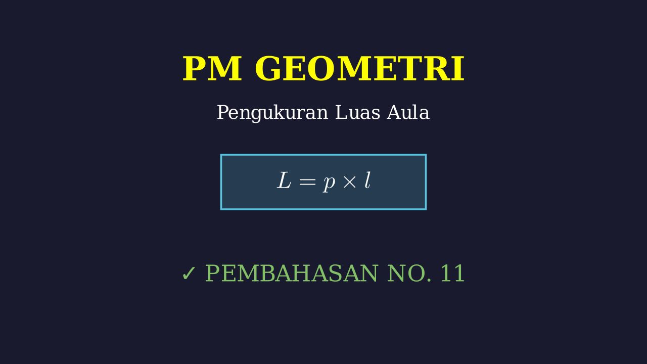 Soal Cerita: Aula