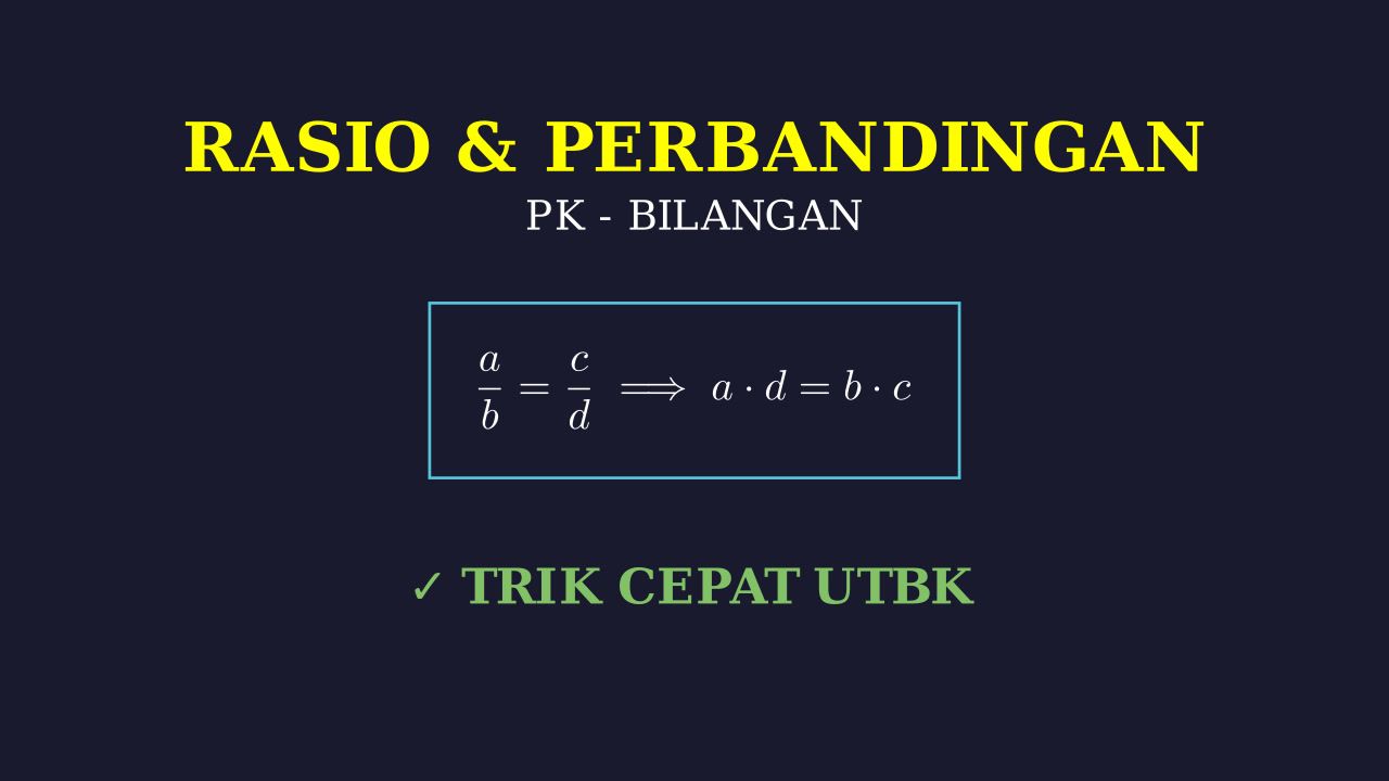 Rasio dan Perbandingan