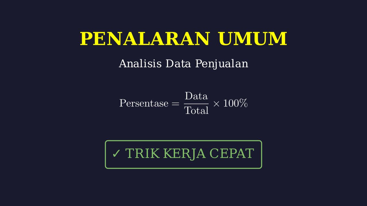 Analisis Data Penjualan