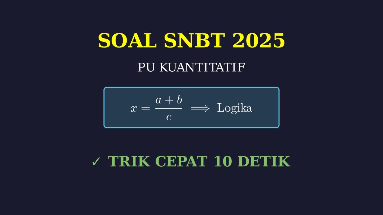 Pembahasan Soal SNBT 2025: Sidang Terbuka