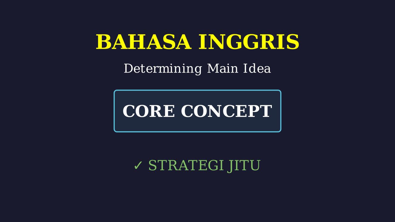 Finding the Main Idea