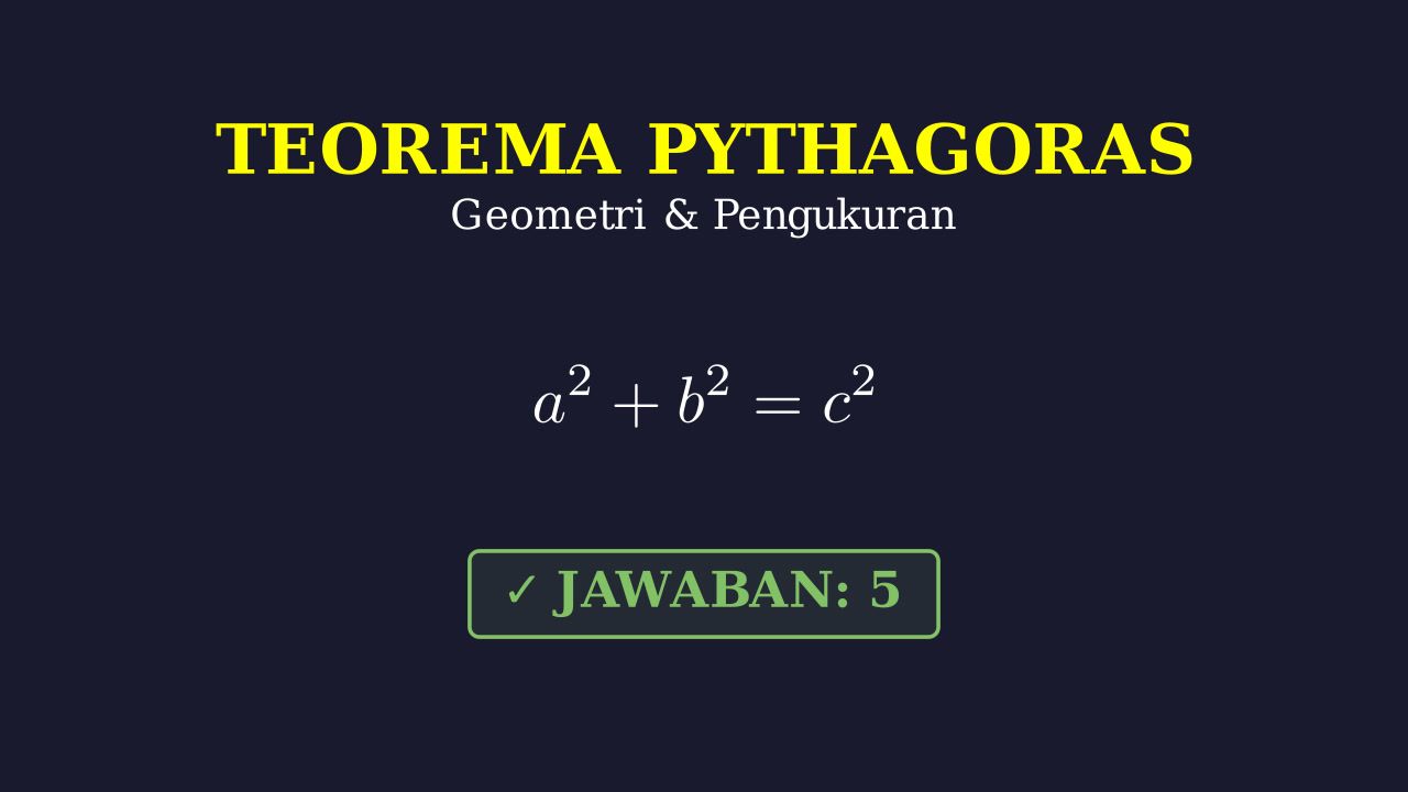 Teorema Pythagoras