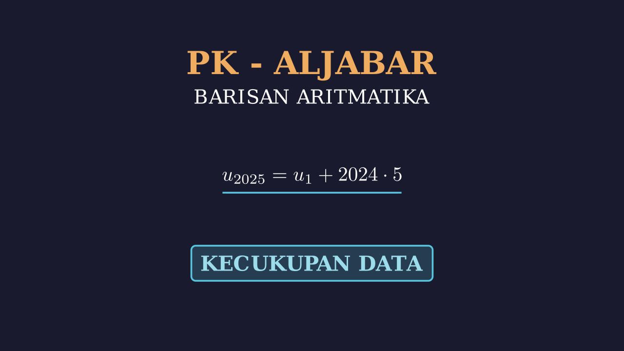 Barisan Aritmatika: Menentukan Suku Ganjil