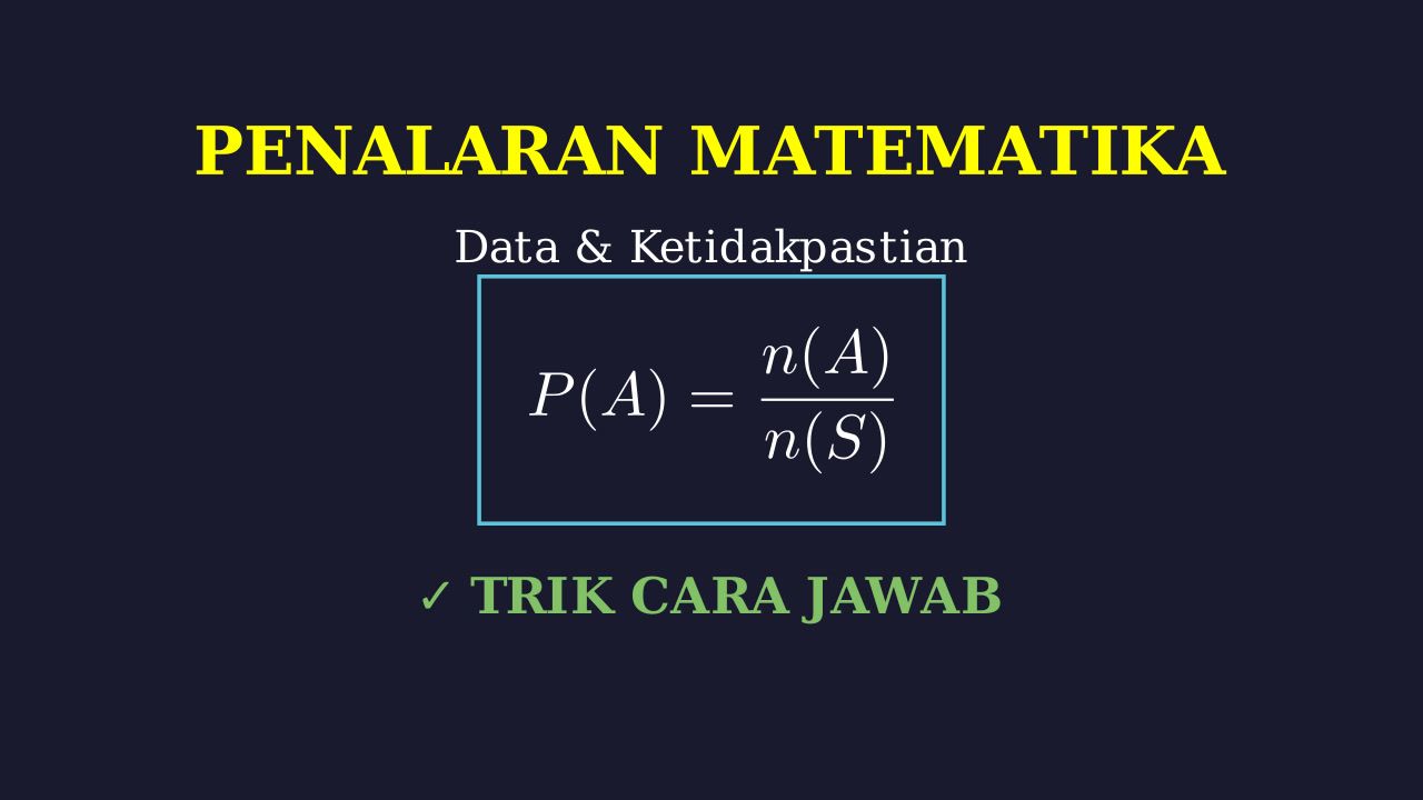 Langkah Penyelesaian Soal