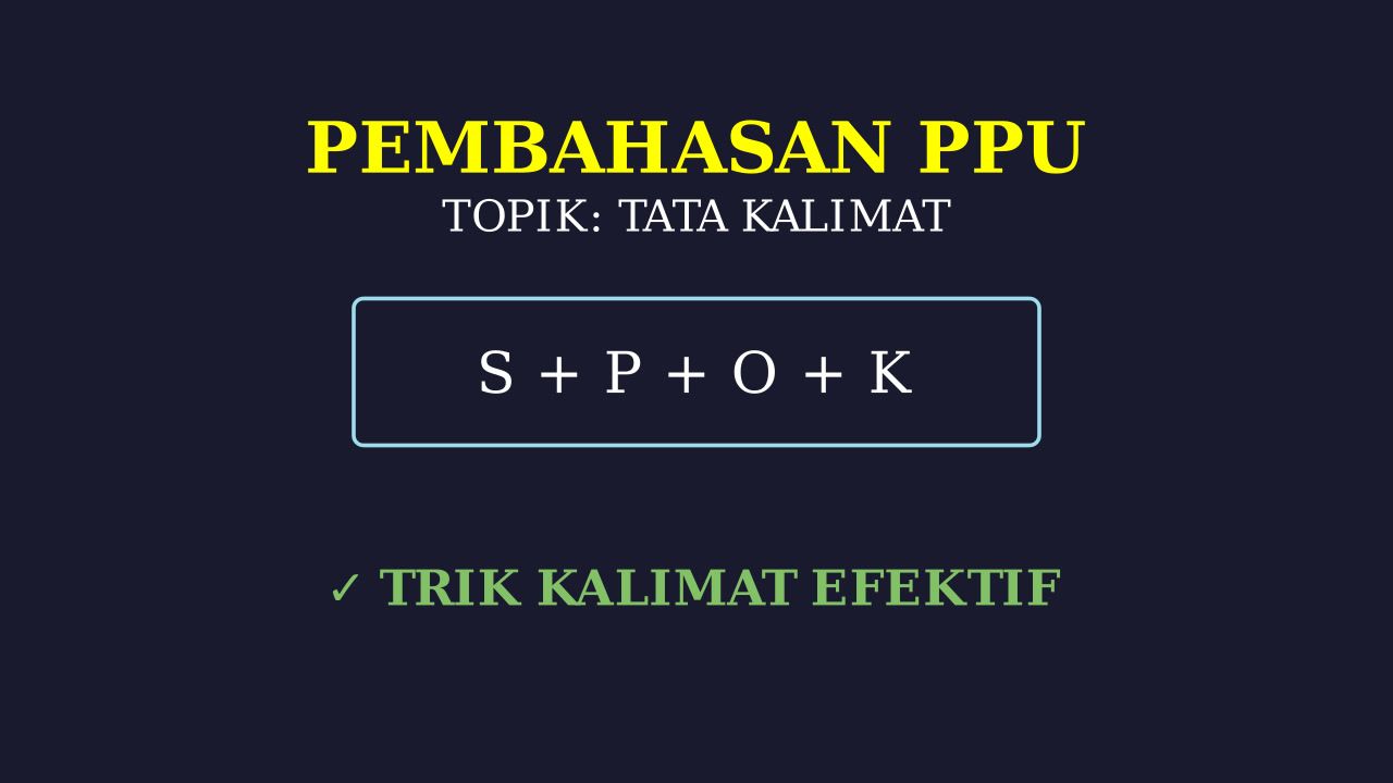 Pembahasan Soal