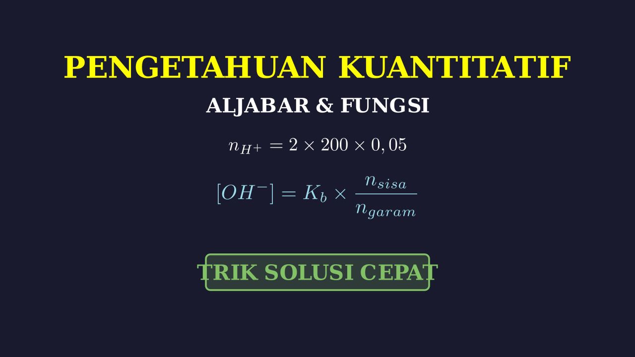 Larutan Penyangga: NH4OH dan H2SO4