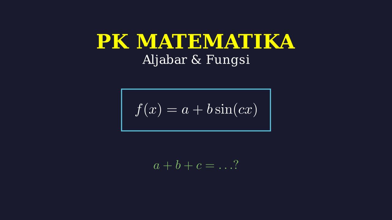 Analisis Grafik Fungsi Trigonometri