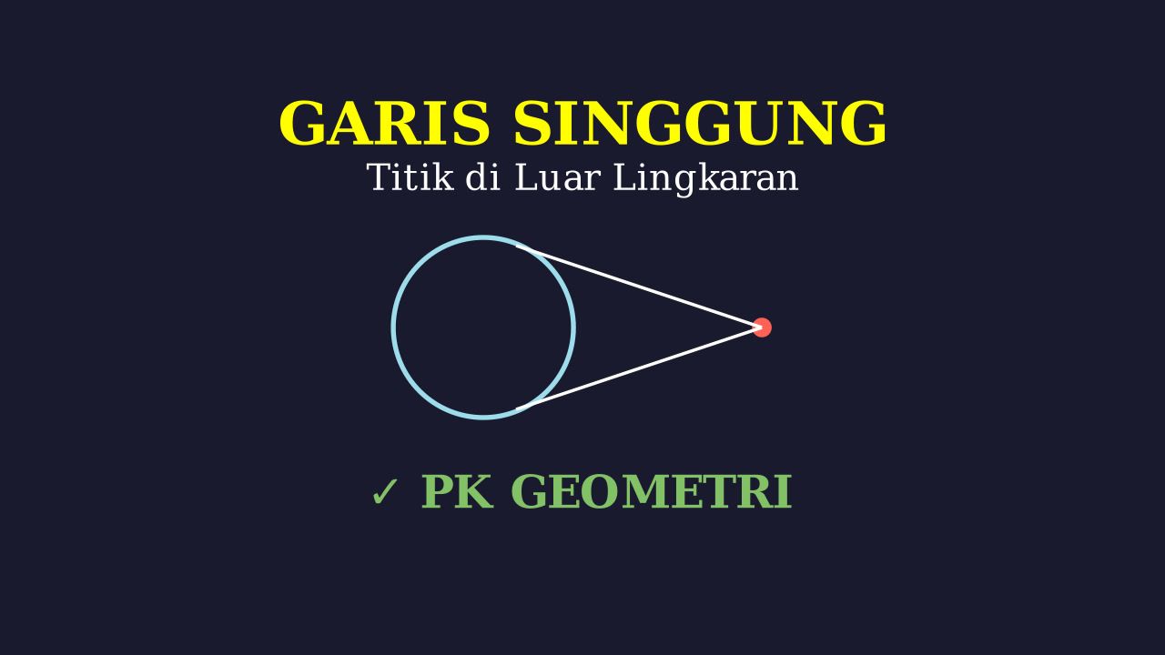 Garis Singgung Lingkaran dari Titik Luar