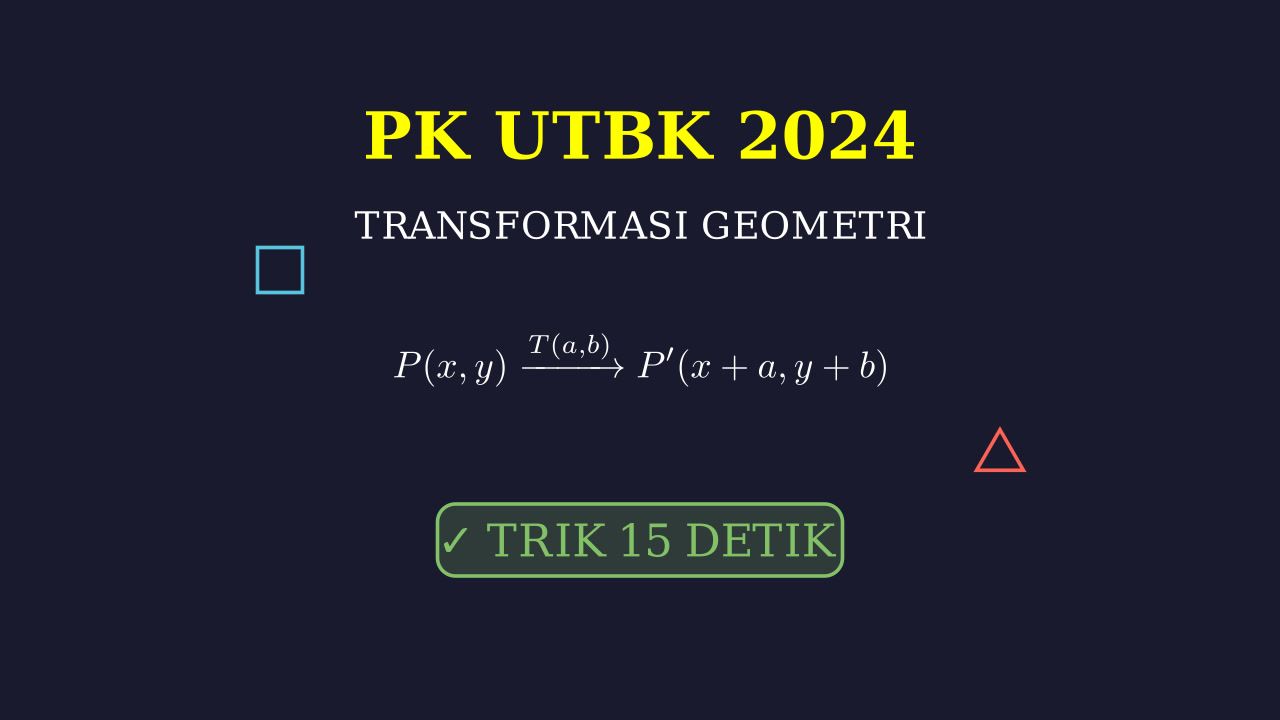 TPS UTBK: Transformasi Geometri