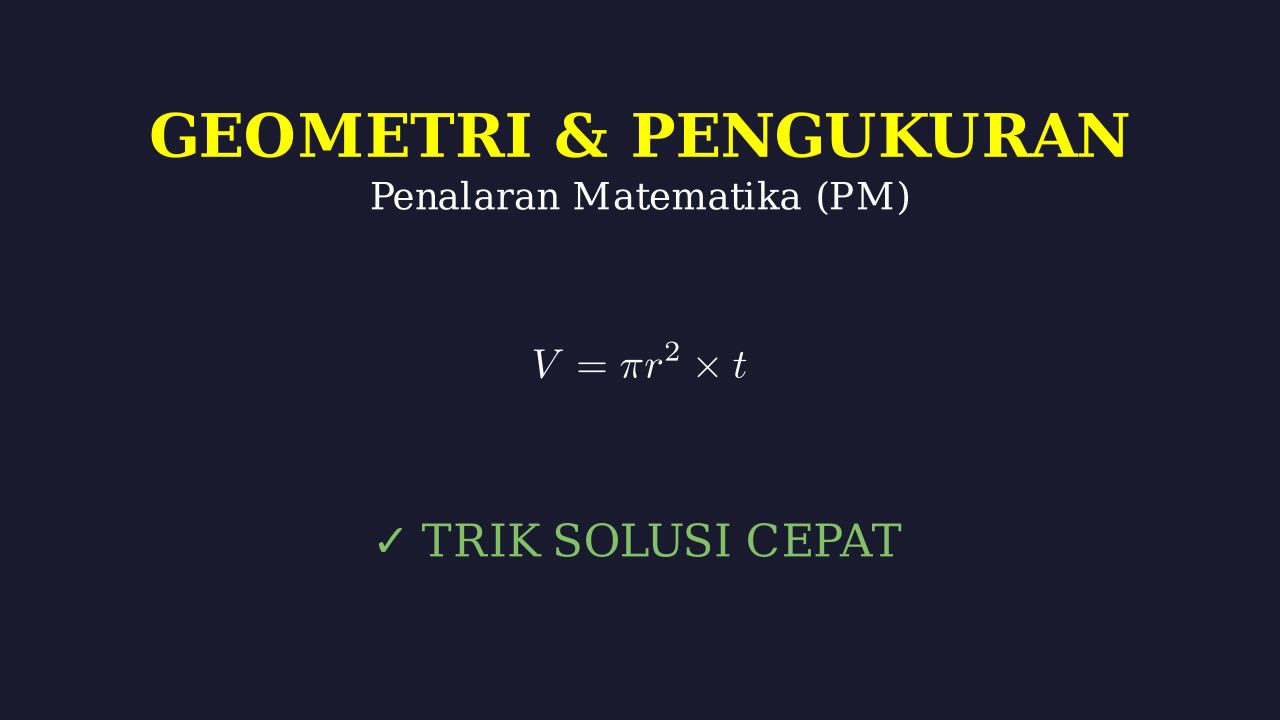 Penyelesaian Soal Matematika