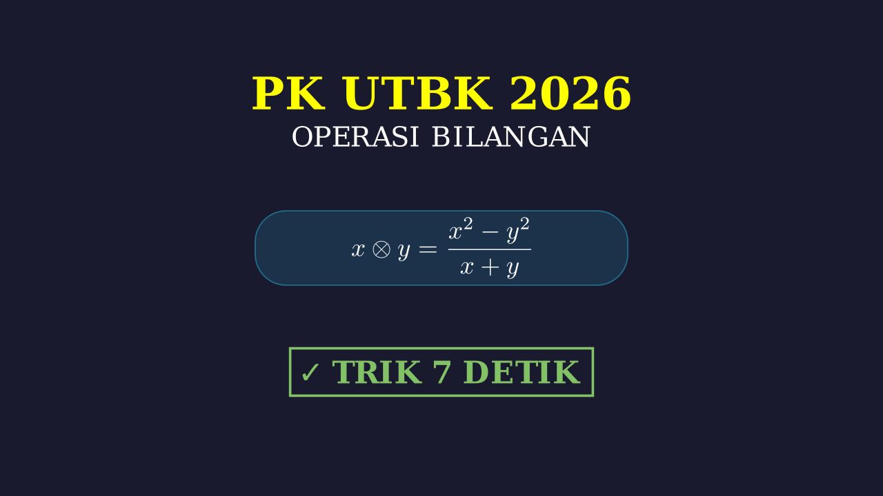 Latihan Soal PK UTBK 2026
