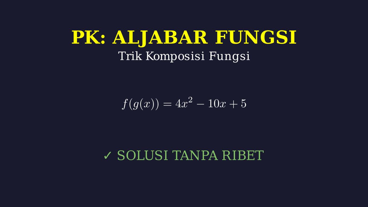 Memahami Rentetan Rumus