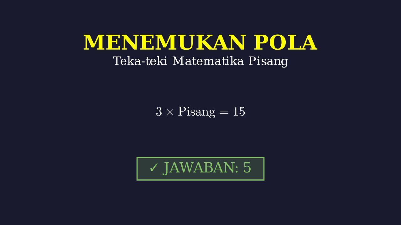 Mengenal Buah Pisang