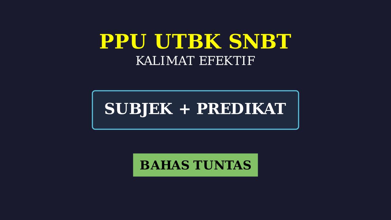 Kalimat Efektif: Menulis Jelas & Tepat