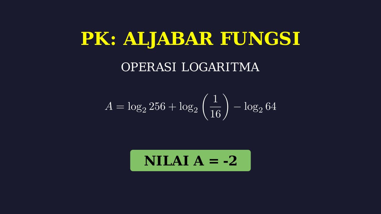 Operasi Hitung Logaritma