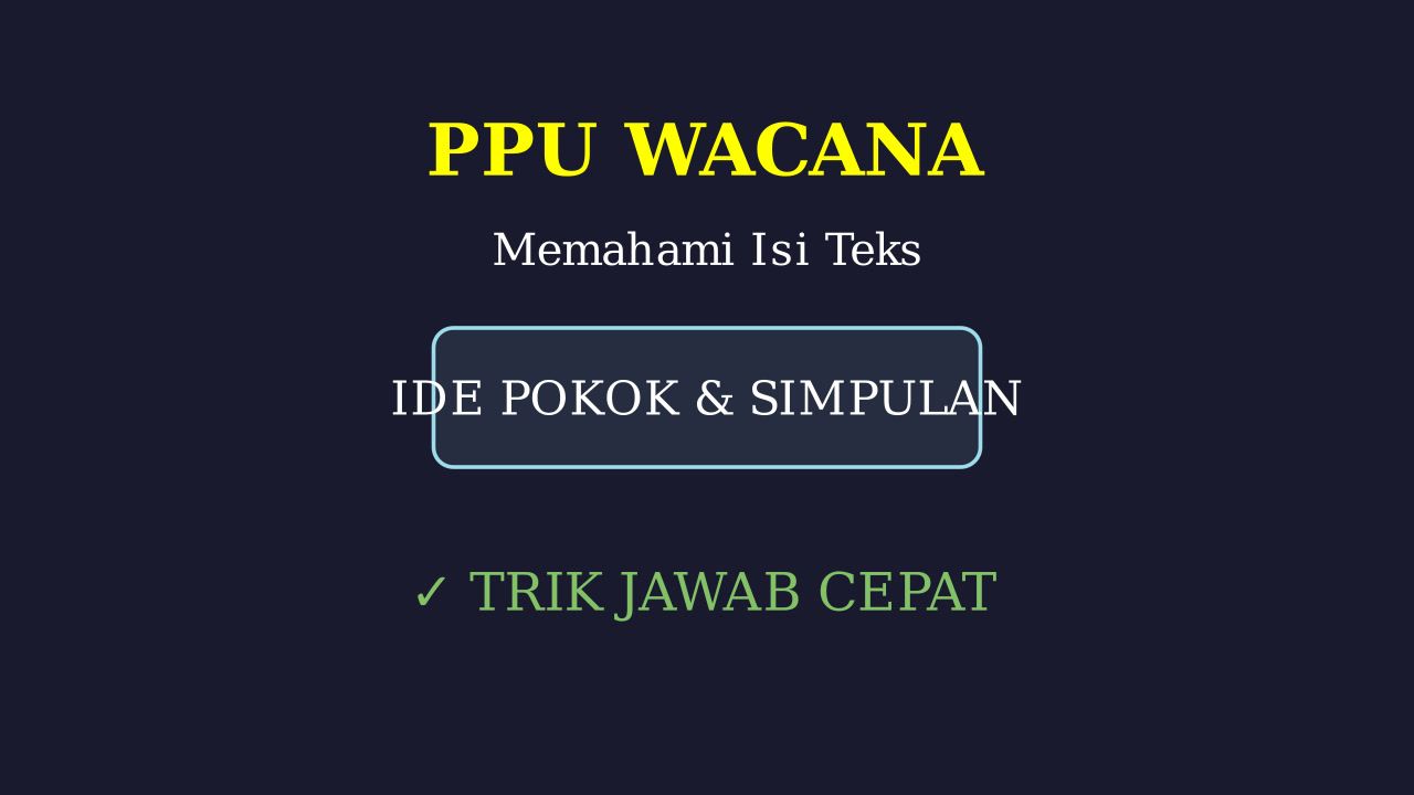 Pembahasan Soal: Analisis Teks