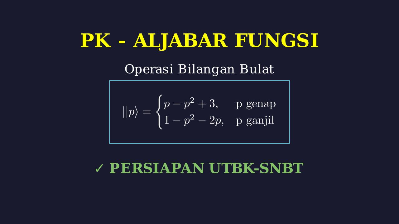 Operasi Bilangan Terdefinisi