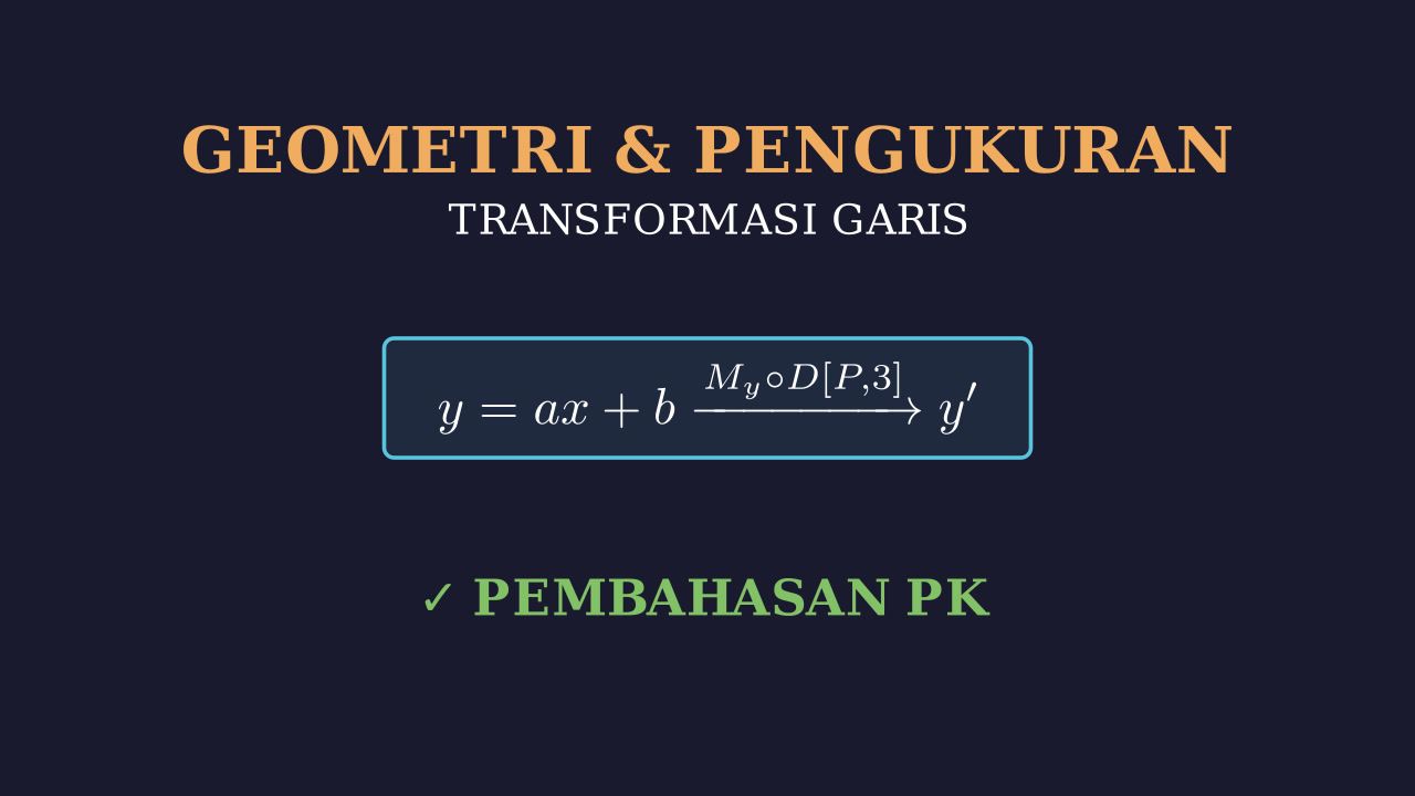 Transformasi Garis: Refleksi Dan Dilatasi