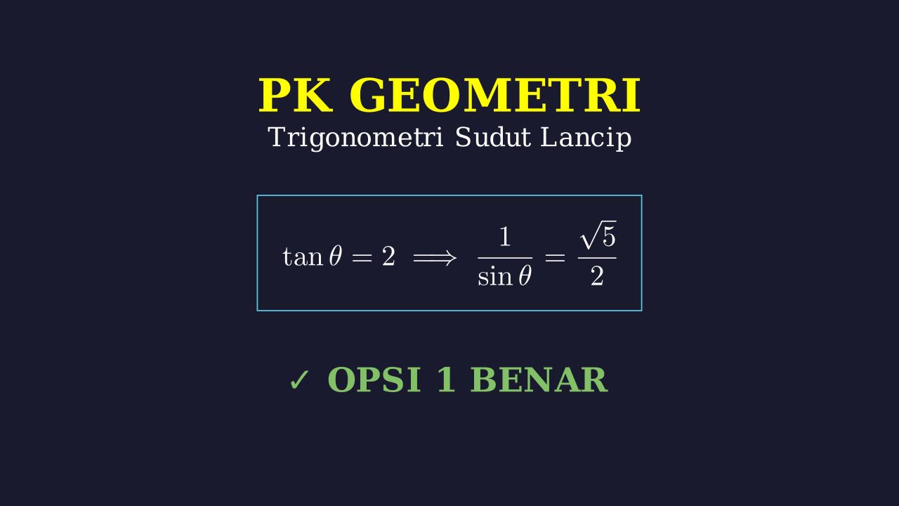 Trigonometri: Menentukan Nilai Sin dan Cos