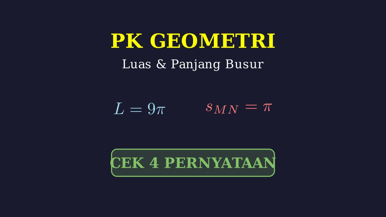 Luas dan Panjang Busur Lingkaran