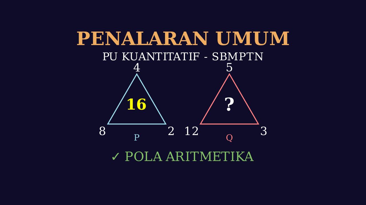Pola Bilangan Dalam Segitiga