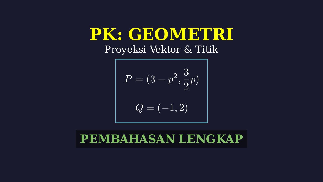 Panjang Vektor Proyeksi