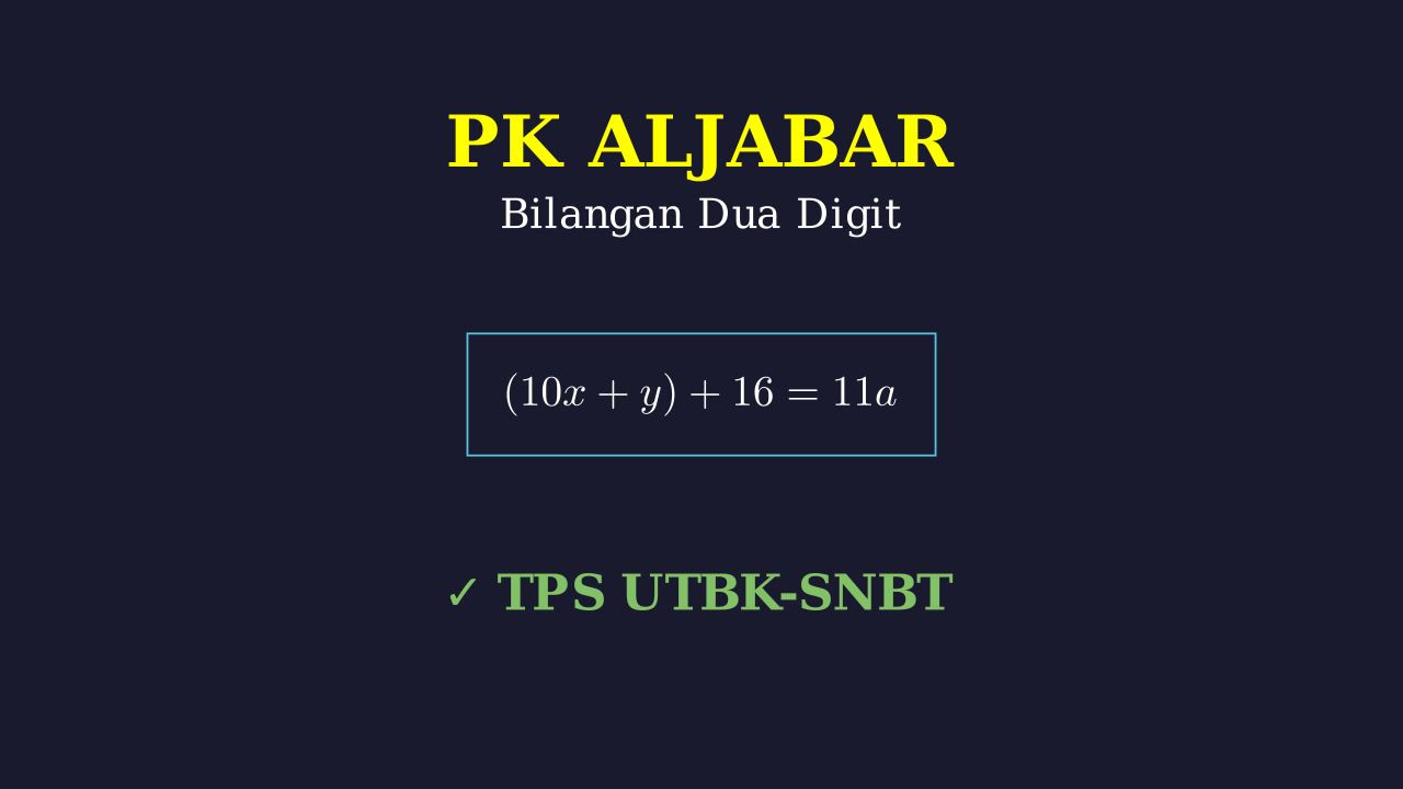 Mencari Bilangan Dua Digit