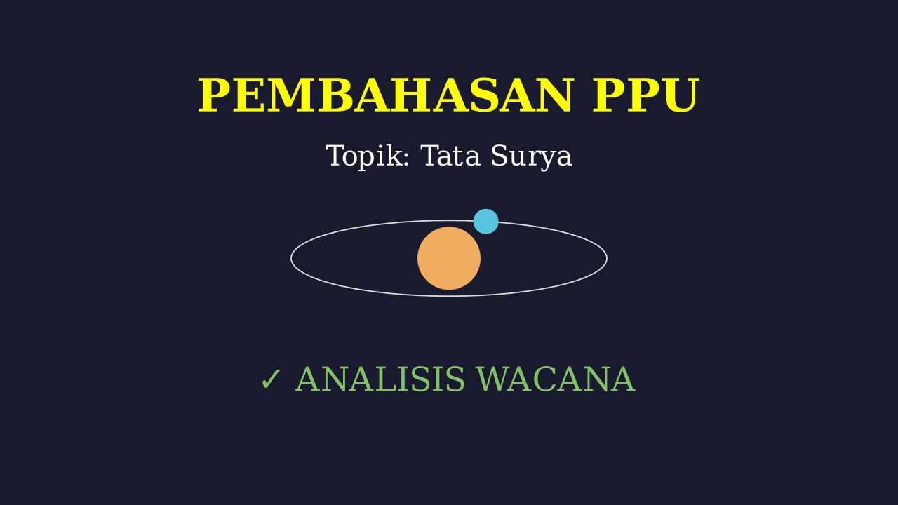 Mengenal Sistem Tata Surya