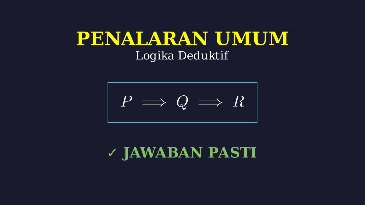 Penjelasan Soal: Pelan dan Mudah