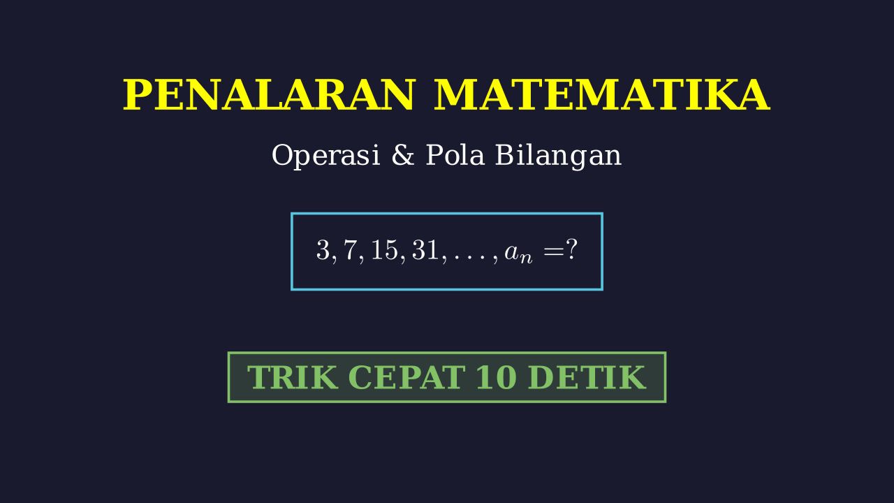 Penalaran Matematika