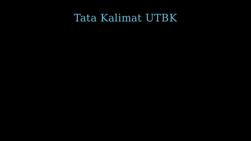 Buat Video Materi Pola Kalimat Yang Jelas Dan M...