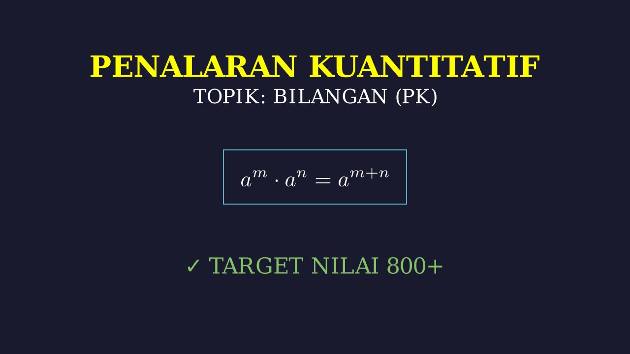 Materi Sering Muncul UTBK: PK & PM