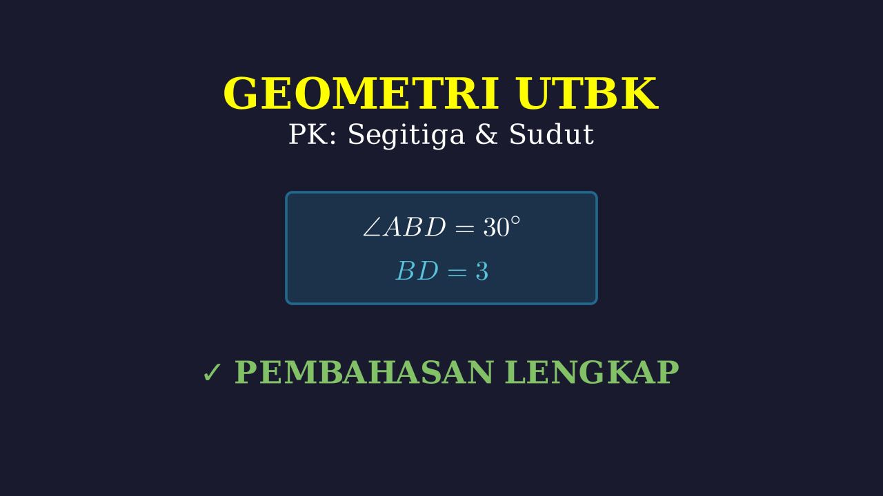 Geometri: Segitiga Siku-Siku dan Jajar Genjang