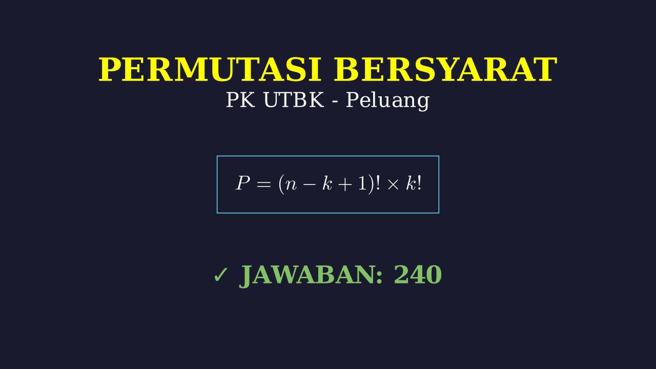 Permutations With Restrictions: Combinatorics