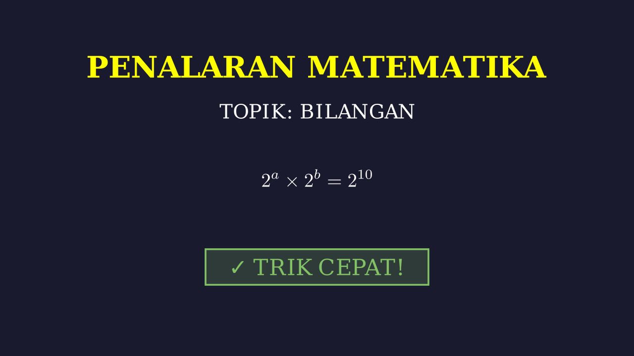 Materi Penalaran Matematika