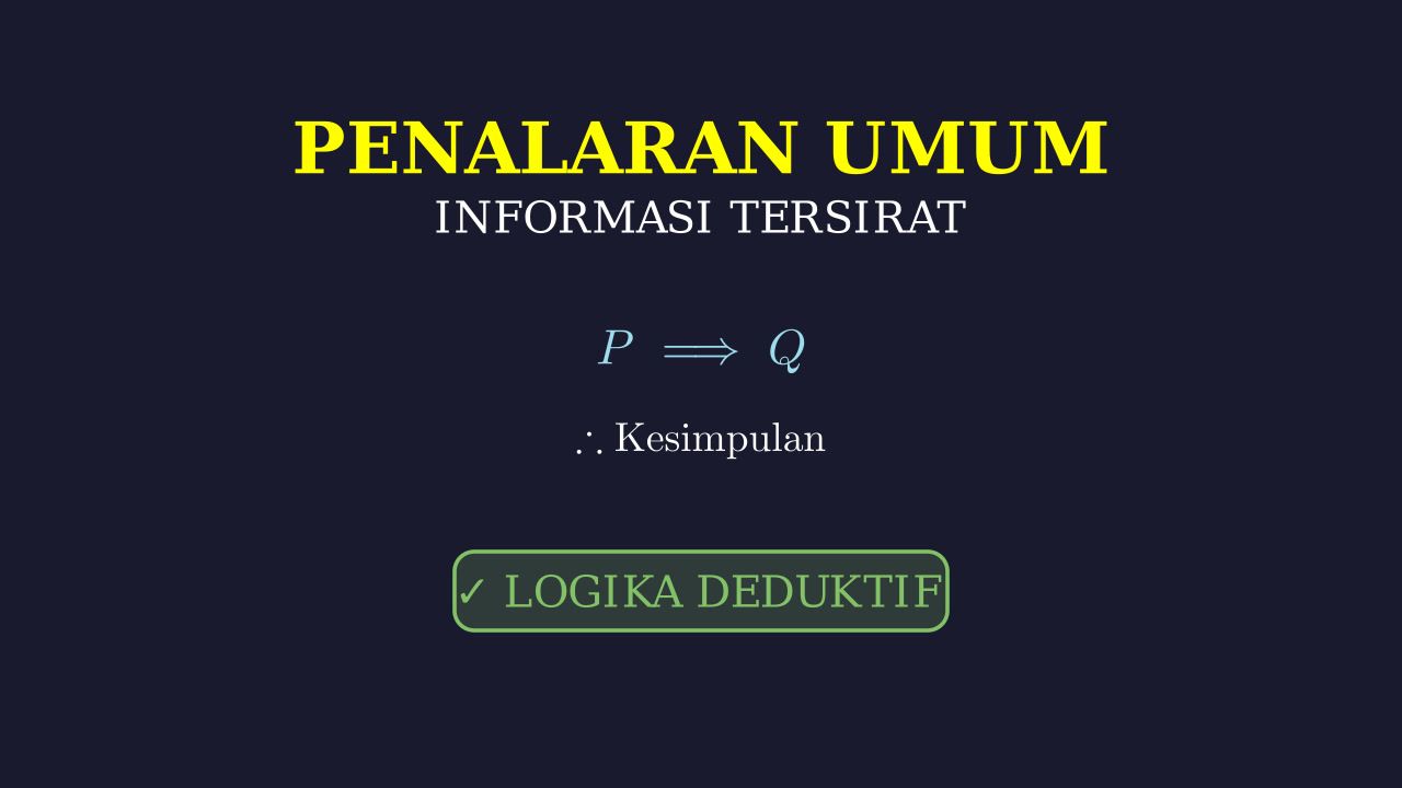 Penarikan Kesimpulan: Informasi Tersirat