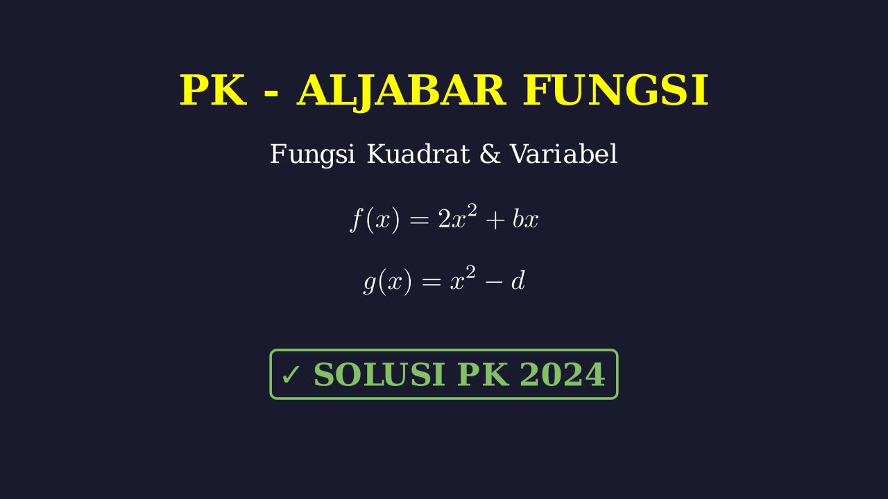 Fungsi Kuadrat: Mencari Bilangan Real r
