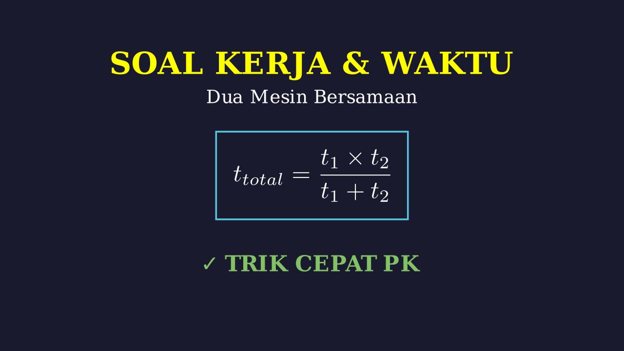 Menghitung Waktu Kerja Bersama