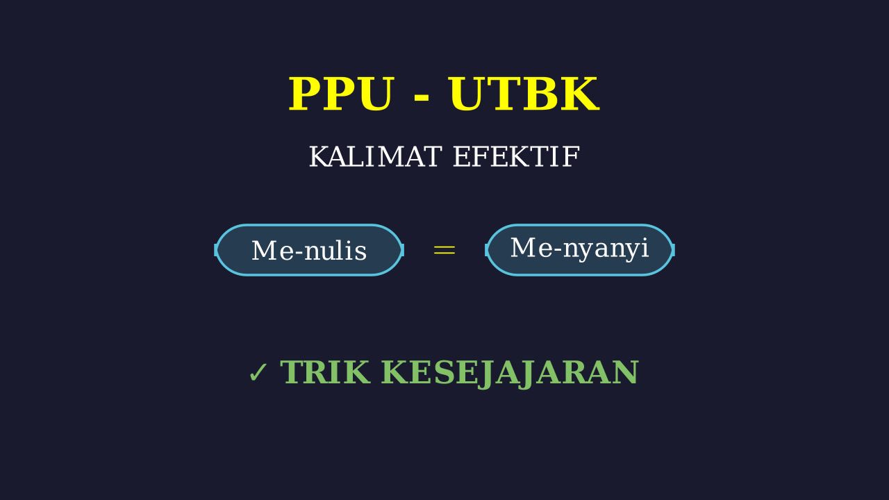 Kesejajaran Kalimat: Prinsip Paralelisme