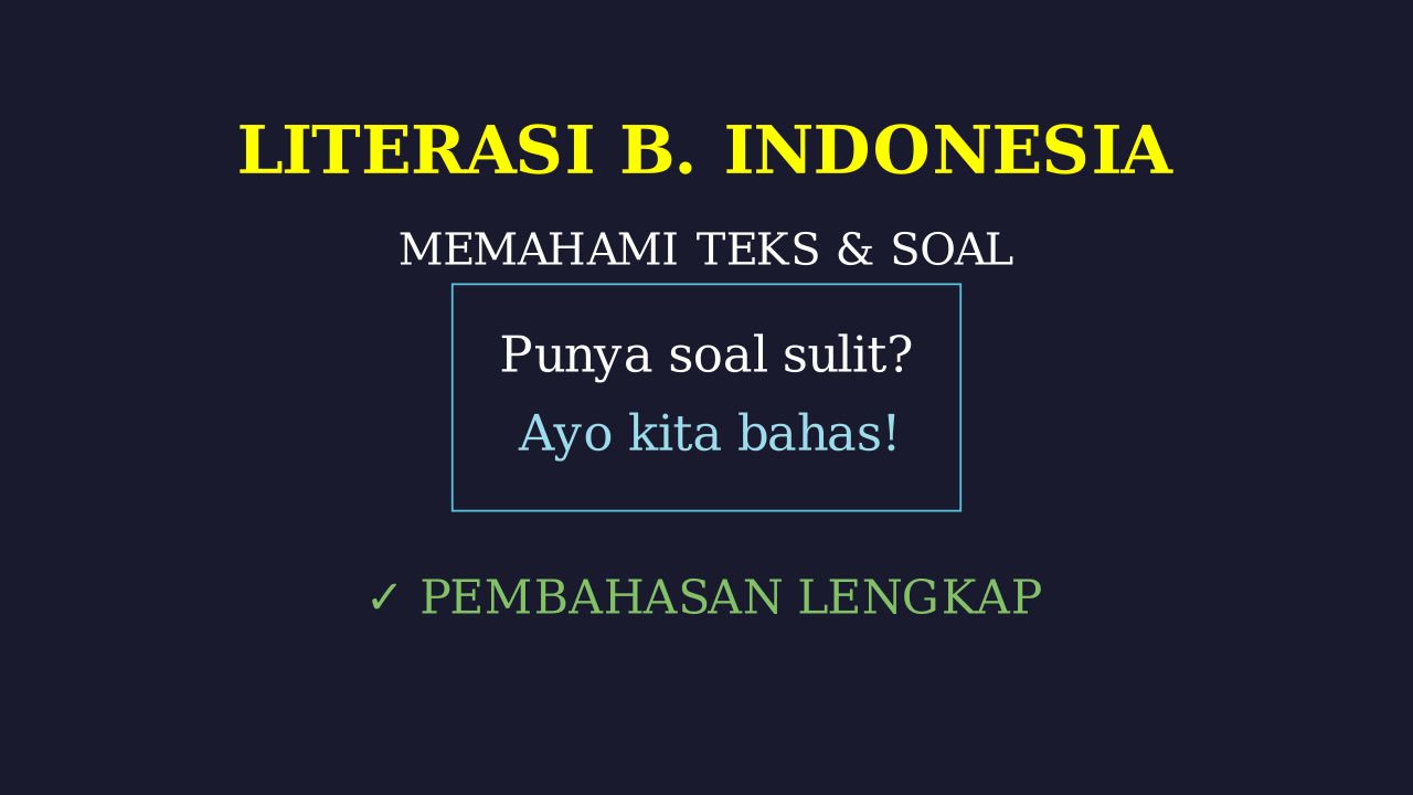 Request Topik Pembahasan