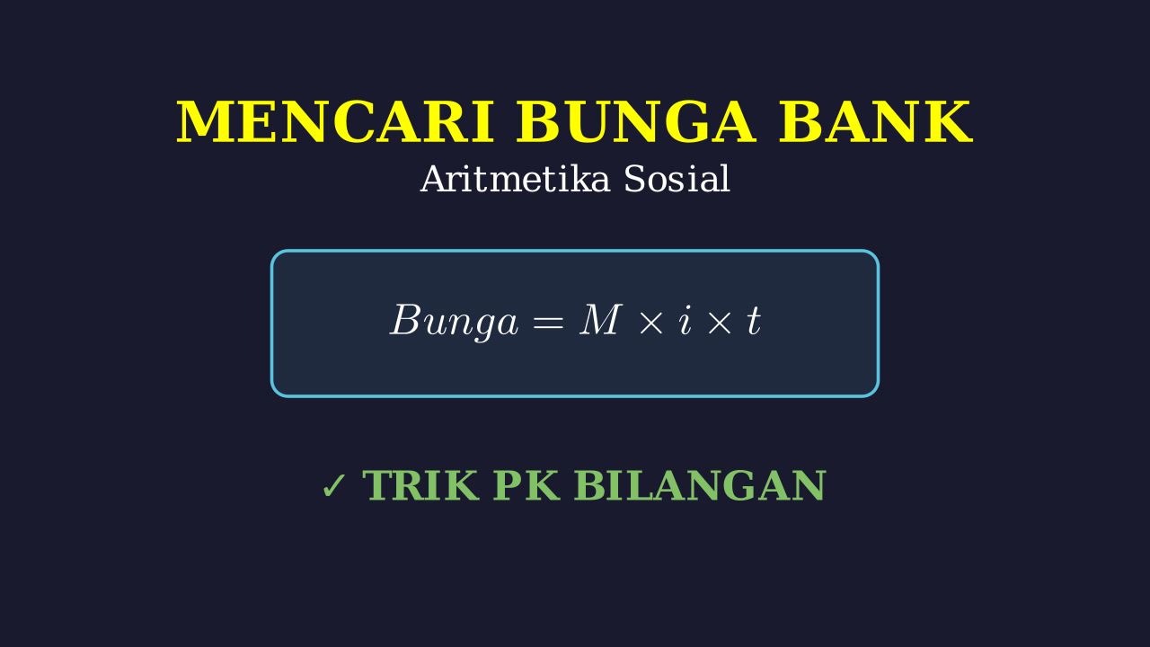 Menghitung Bunga